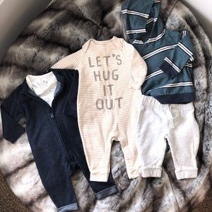 5pc Baby GAP & Old Navy mini wardrobe 3-6mos